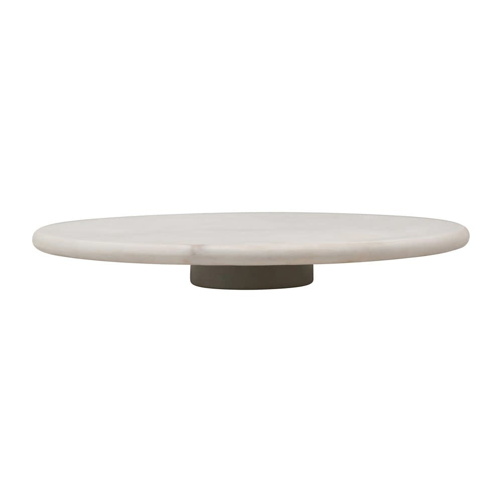 White Marble Lazy Susan