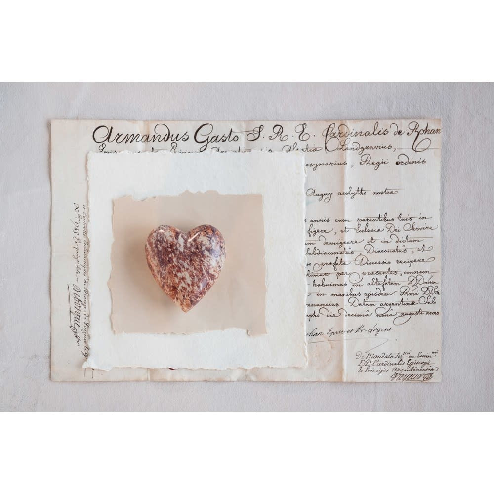 Soapstone Heart