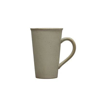 White Glazed Stoneware Mug | 16oz
