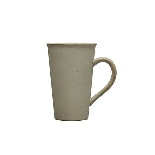 White Glazed Stoneware Mug | 16oz