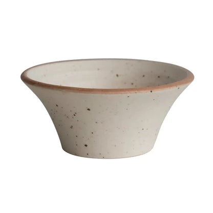 Speckled Cream Stoneware Bowl | 2in