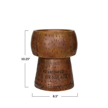 Champagne Cork Ice Bucket | 8.5x10.25in