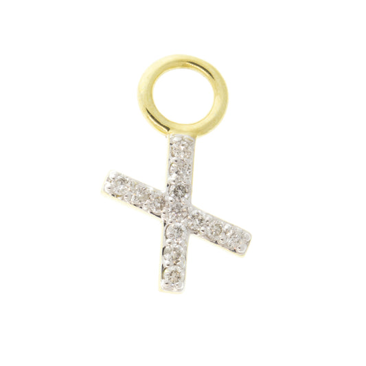 SINGLE | Diamond Pave X Charm