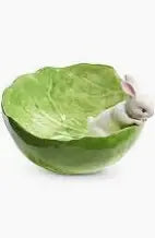 Cabbage Bunny Bowl | 6in