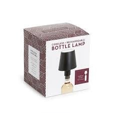 LED Touchable Black Bottle Stopper Lampshade