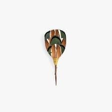 Brackish Evanston Feather Lapel + Hat Pin