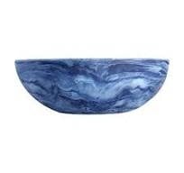 Wave Bowl Large | Blue Swirl