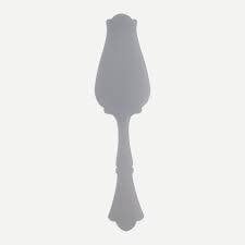 Sabre Paris Honorine Acrylic Tart Pie Server | 10.25in Grey