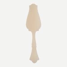 Sabre Paris Honorine Acrylic Tart Pie Server | 10.25in Pearl