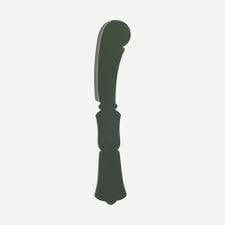 Sabre Paris Honorine Acrylic Spreader Knife | 6in Dark Green