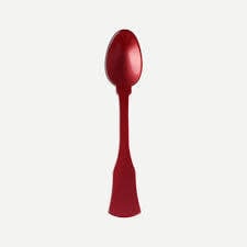 Sabre Paris Honorine Acrylic Demi-tasse Spoon | 4in Red
