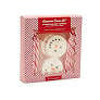12 Pc Snowman Cocoa Set in Gift Box Includes: 6 Vanilla