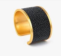 Brackish Molly Wide Stingray Cuff Bracelet