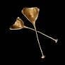 Gingko Spoons | S2 Gold Pewter