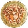 Versace Medusa Amplifed Coin Bread + Butter Plate | 6.7in Orange