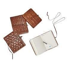 Woven Leather Journal | 6X8in