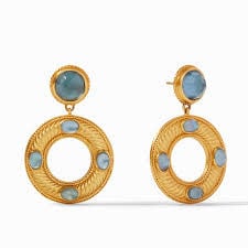 Olympia Earring in Azure Blue