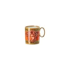 Versace Medusa Amplified Orange Coin Mug | 10z