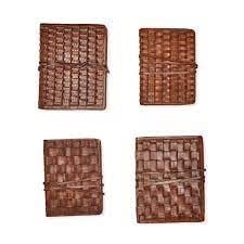 Woven Leather Journal | 5X7in