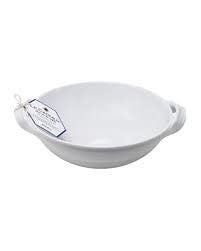 Bianco Per Tutti Small Handled Bowl | White 9.25in