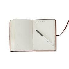 Woven Leather Journal | 6X8in