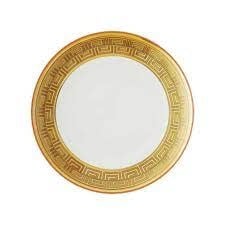 Versace Medusa Amplified Orange Coin Dinner Plate | 11in
