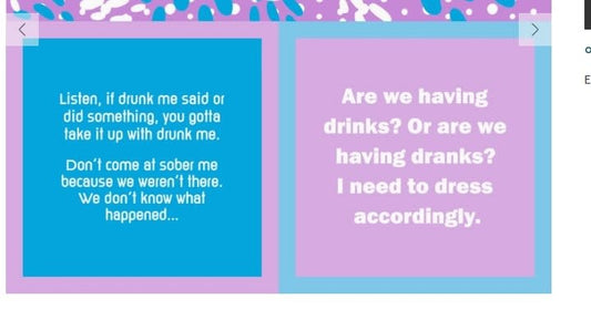 Cocktail Napkins | Drunk Me