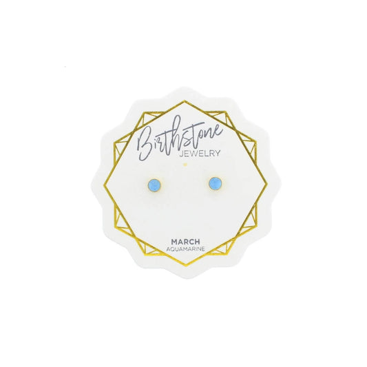 Solo Birthstone Earrings