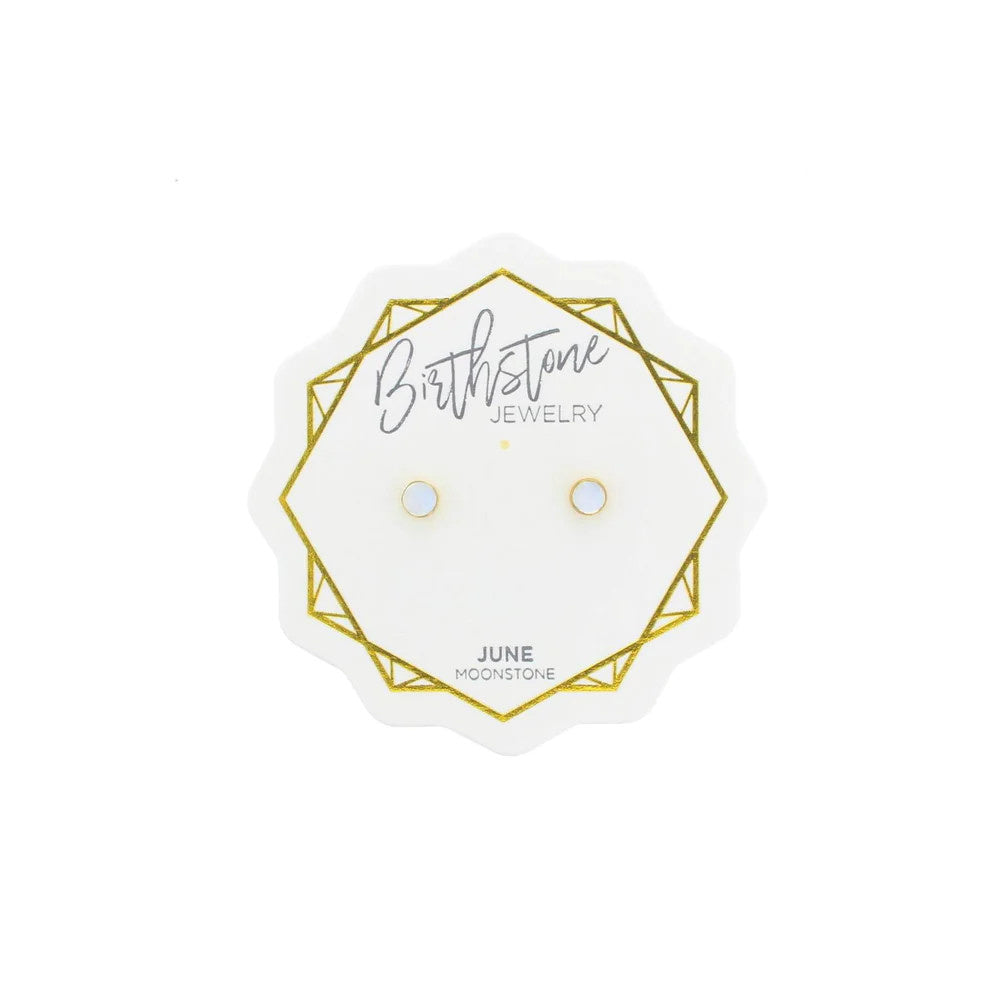 Solo Birthstone Earrings