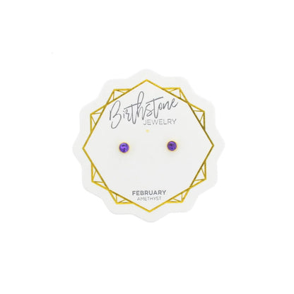 Solo Birthstone Earrings