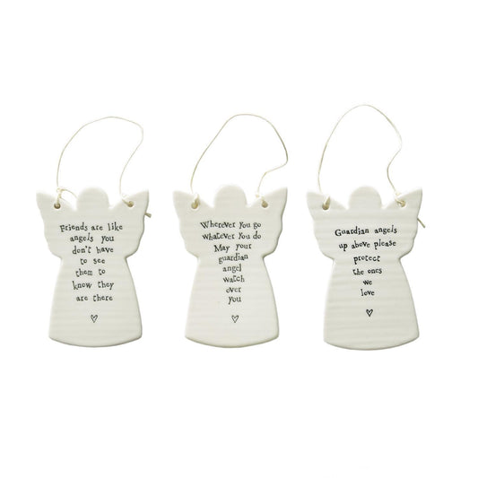 White Angel Ornament