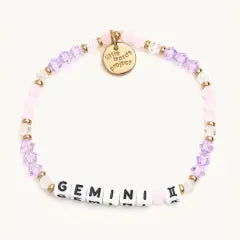 Gemini Zodiac Beaded Stretch Bracelet