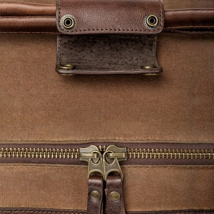 Waxed Canvas Scout Cooler in Smoke
