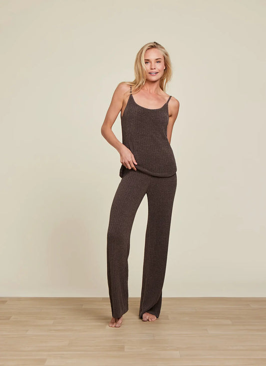 Barefoot Dreams Cozychic Ribbed Lounge Tank| Java M