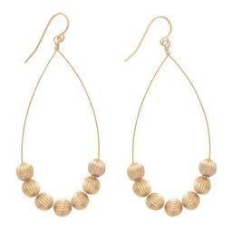 1.75" Beaded Dignity Drop Earrings