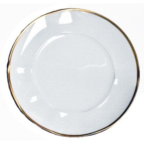 Anna Weatherley Simply Elegant Gold Dinner Plate | 11in