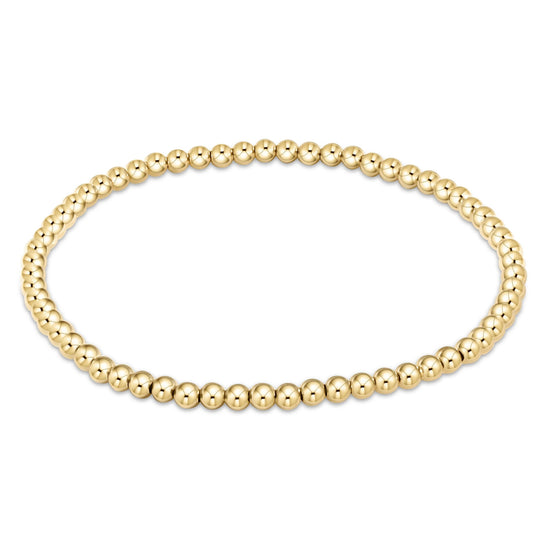 egirl Classic Gold Bead Bracelet | 3mm