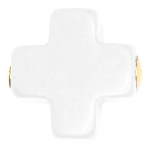 egirl Signature Cross Bracelet Gold Off-White