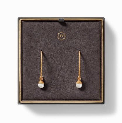 Windsor Statement Earring Gold Pave Cubic Zirconia