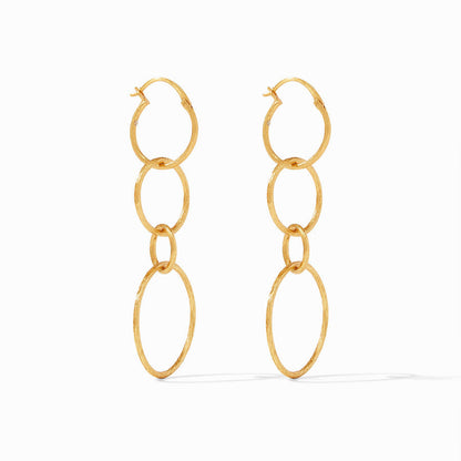 Simone 3-in-1 Gold Earrings