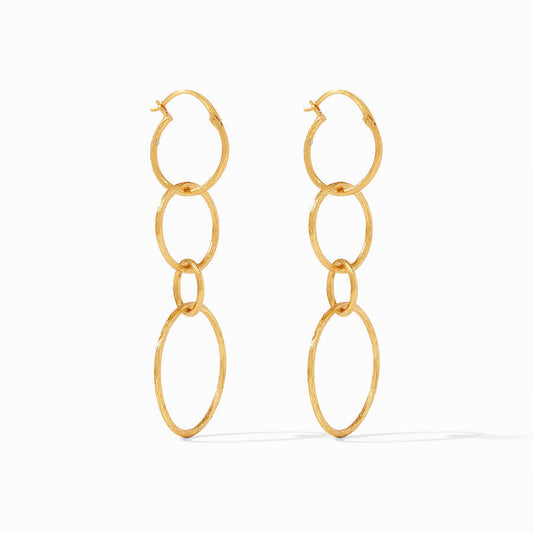 Simone 3-in-1 Gold Earrings