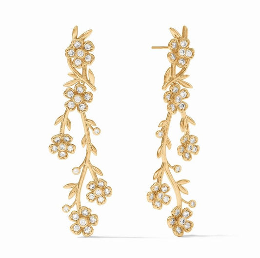 Laurel Statement Earrings | Cubic Zirconia