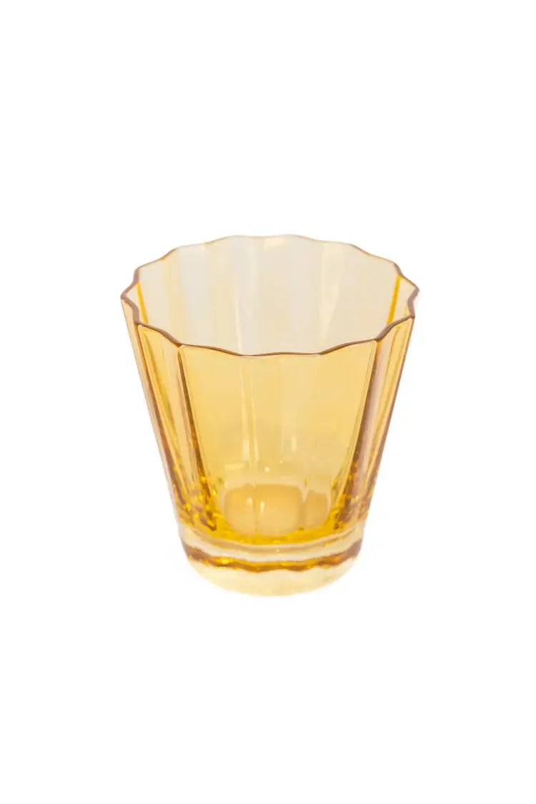 Estelle Colored Low Ball Glass