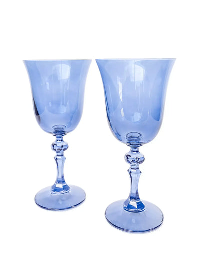 Estelle Colored Regal Goblet Glass |