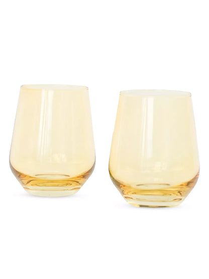 Estelle Colored Stemless Wine Glass |
