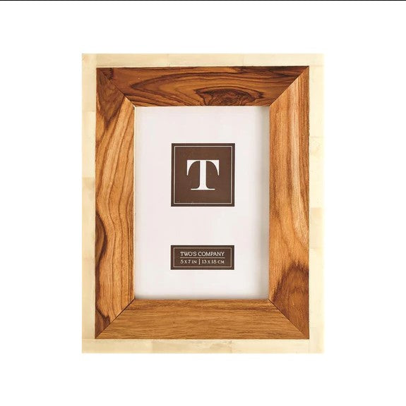 Wood & Bone PHoto Frame