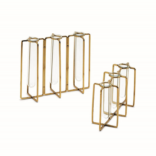 Gold Hinged Vase L