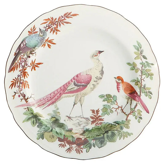 Mottahedeh Chelsea Bird Dessert Plate Set of 4 | 8.25in