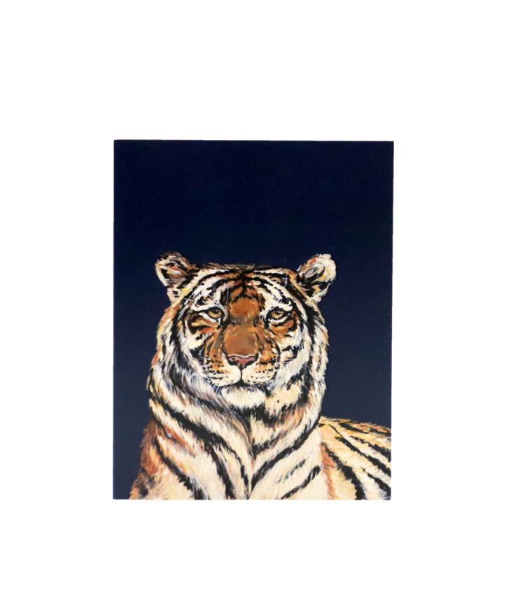 Blue Tiger Enclosure Card