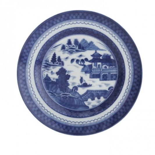 Mottahedeh Blue Canton Bread + Butter Plate | 6.75in